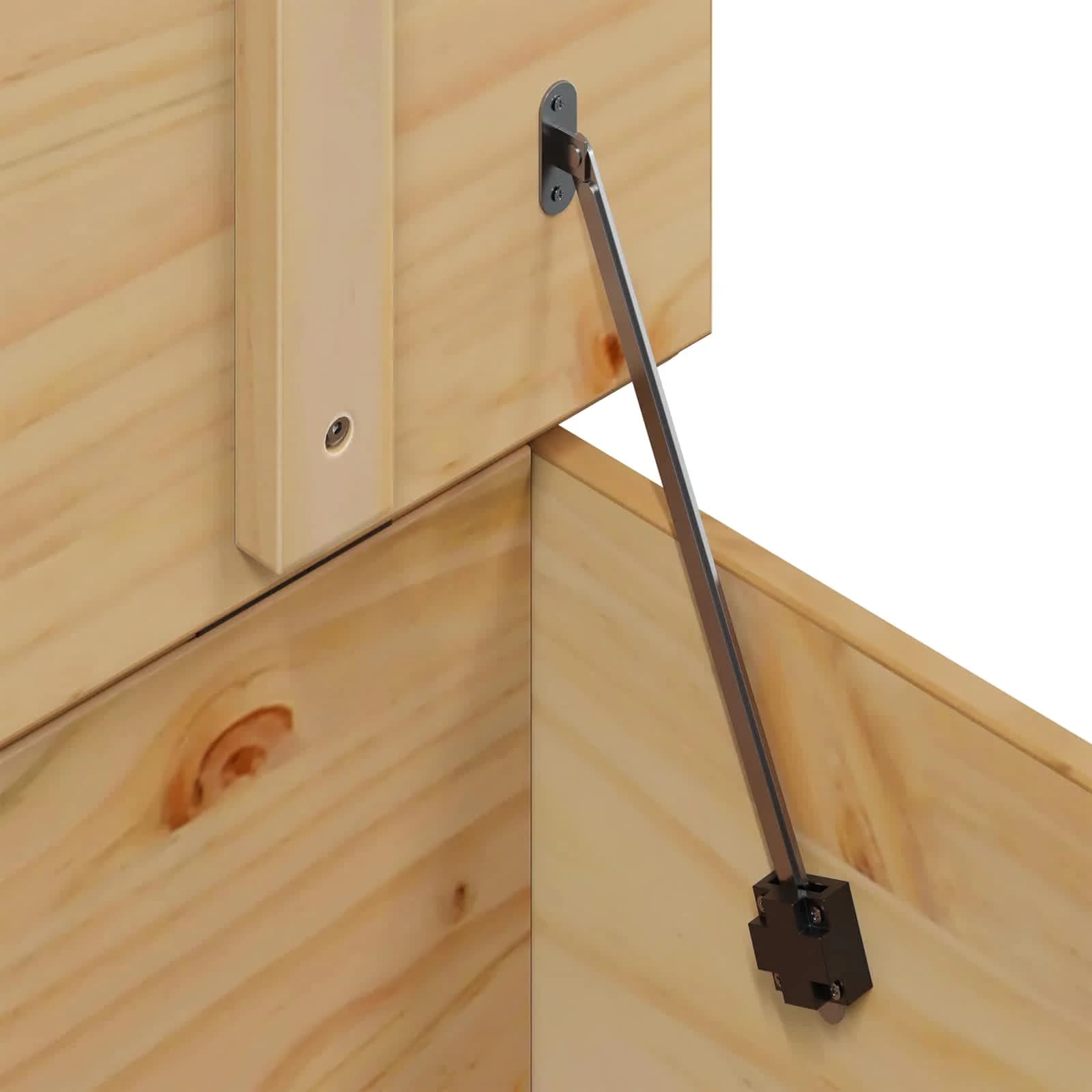 Klubska miza s predalom HILL Medeno rjava 79.5 x 79.5 x 49 cm - slika 10