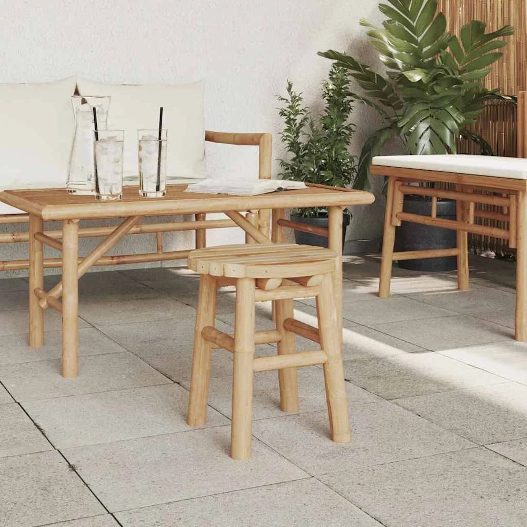 Stolica Naravni bambus 30 x 30 x 36 cm Bambus - slika 4