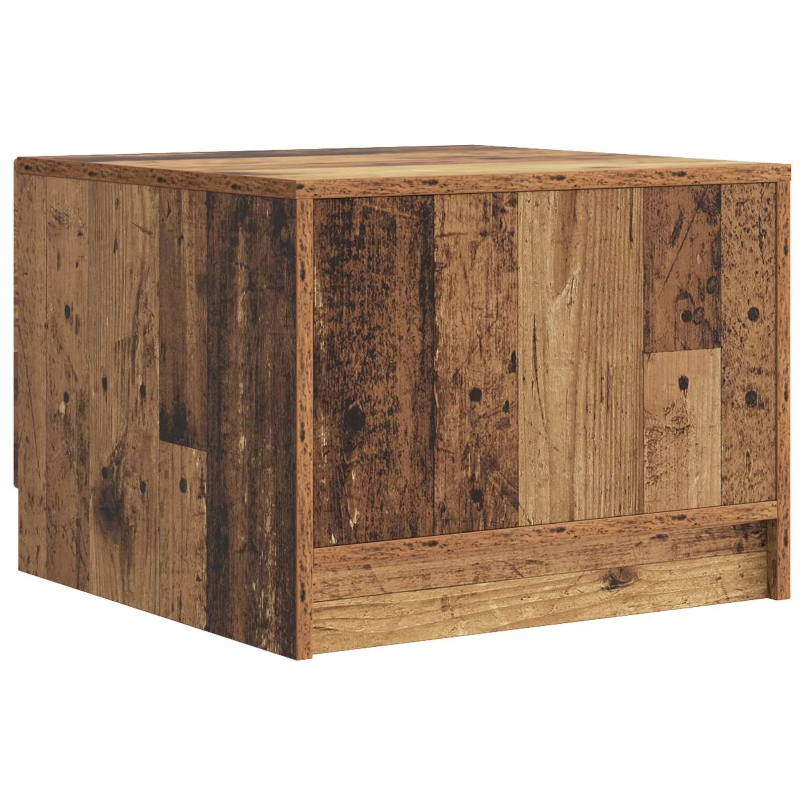 Klubska miza s predalom Star les 49 x 50 x 37 cm Inženirski les - slika 7