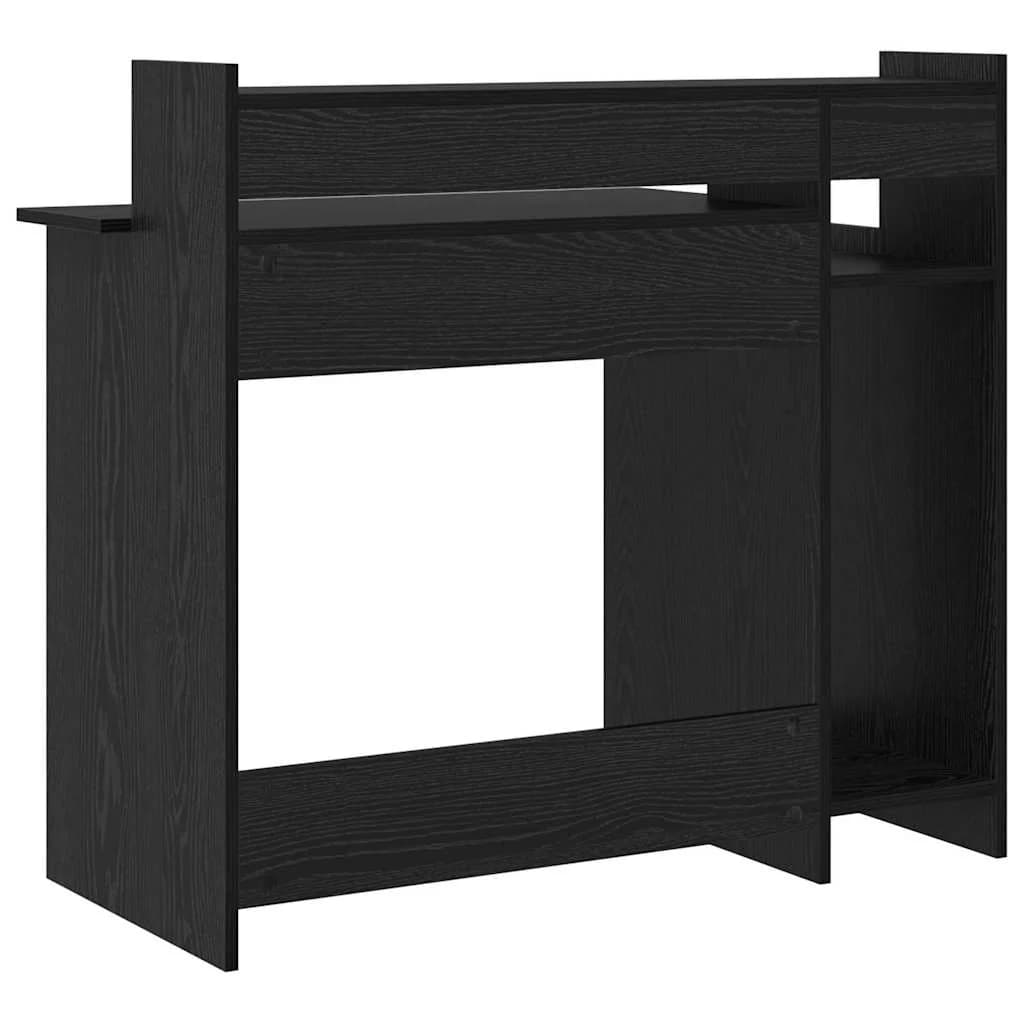 Miza Črna Orehovina Inženirski les 97 x 45 x 90 cm - slika 11
