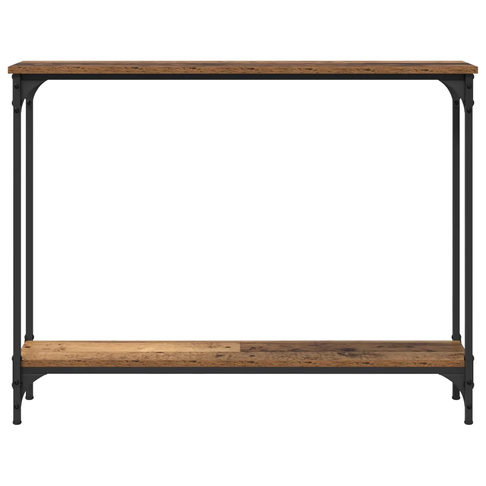 Konzolna miza Star les 100 x 22,5 x 75 cm Inženirski les - slika 5