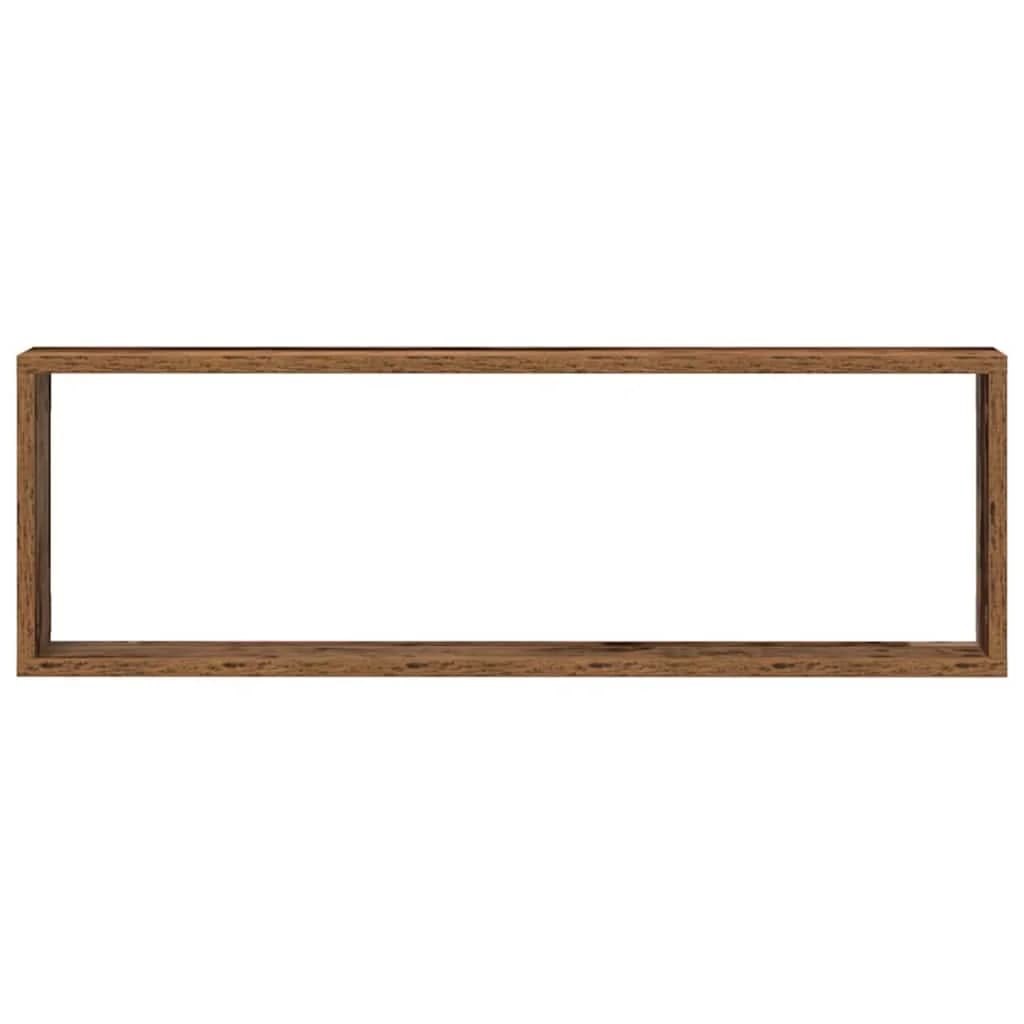 Stenske police Montaža za steno 4 kos Star les 80 x 15 x 26 cm - slika 8