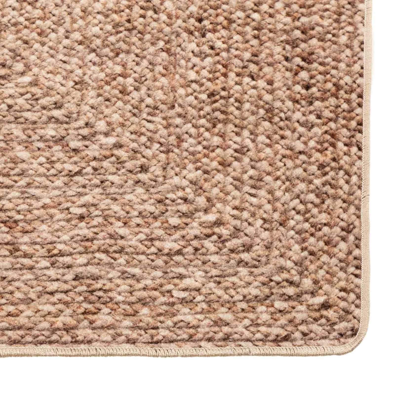 Preproga runner MARSA Rumena 100 x 150 cm Poliester in PVC - slika 5