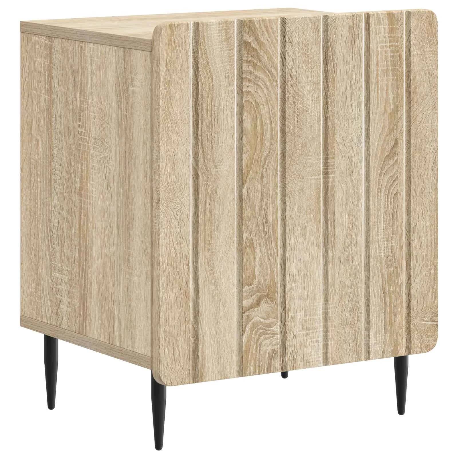 Nočna omarica 2 kos Sonoma hrast 43 x 34,5 x 52 cm - slika 5