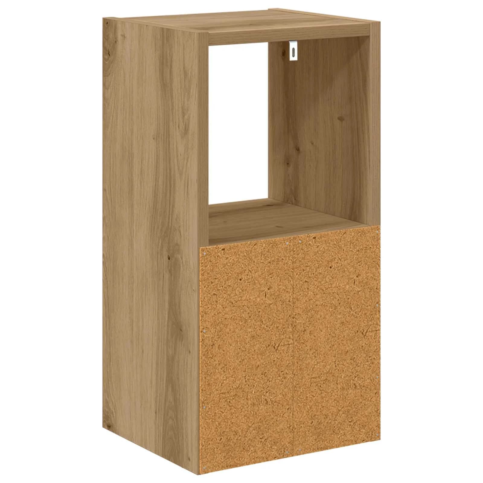 Nočna omarica Umetni hrast 25,5 x 22 x 49,5 cm Inženirski les - slika 8