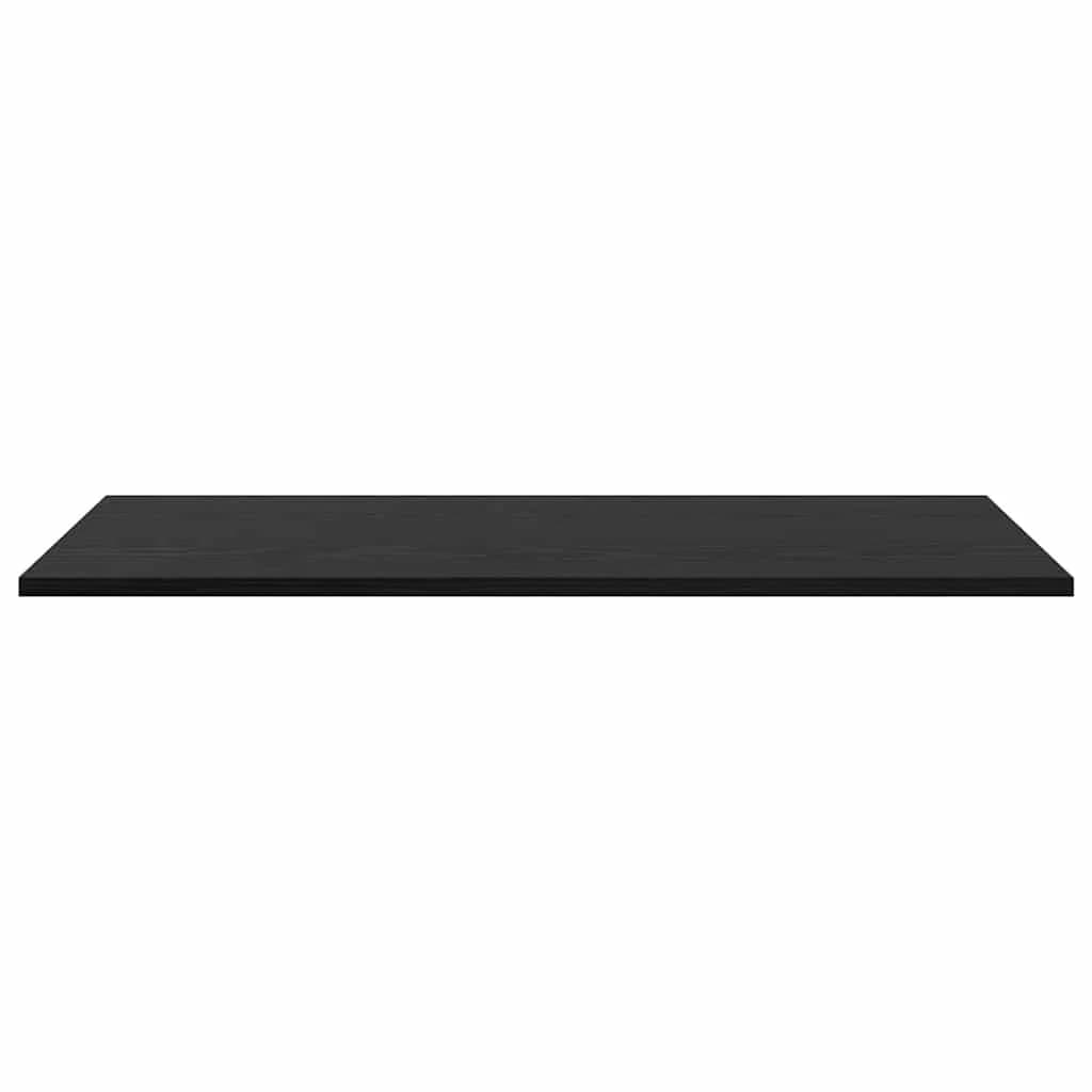 Polica za knjige 3 nivojev 4 kos 80 x 40 x 1,5 cm Črna - slika 6