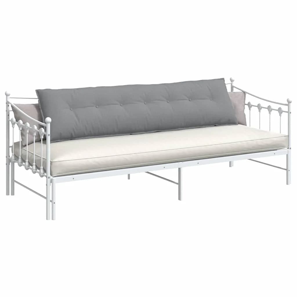 Poglavni vzglavnik Svetlo siva 200 x 19 x 50 cm blago - slika 3