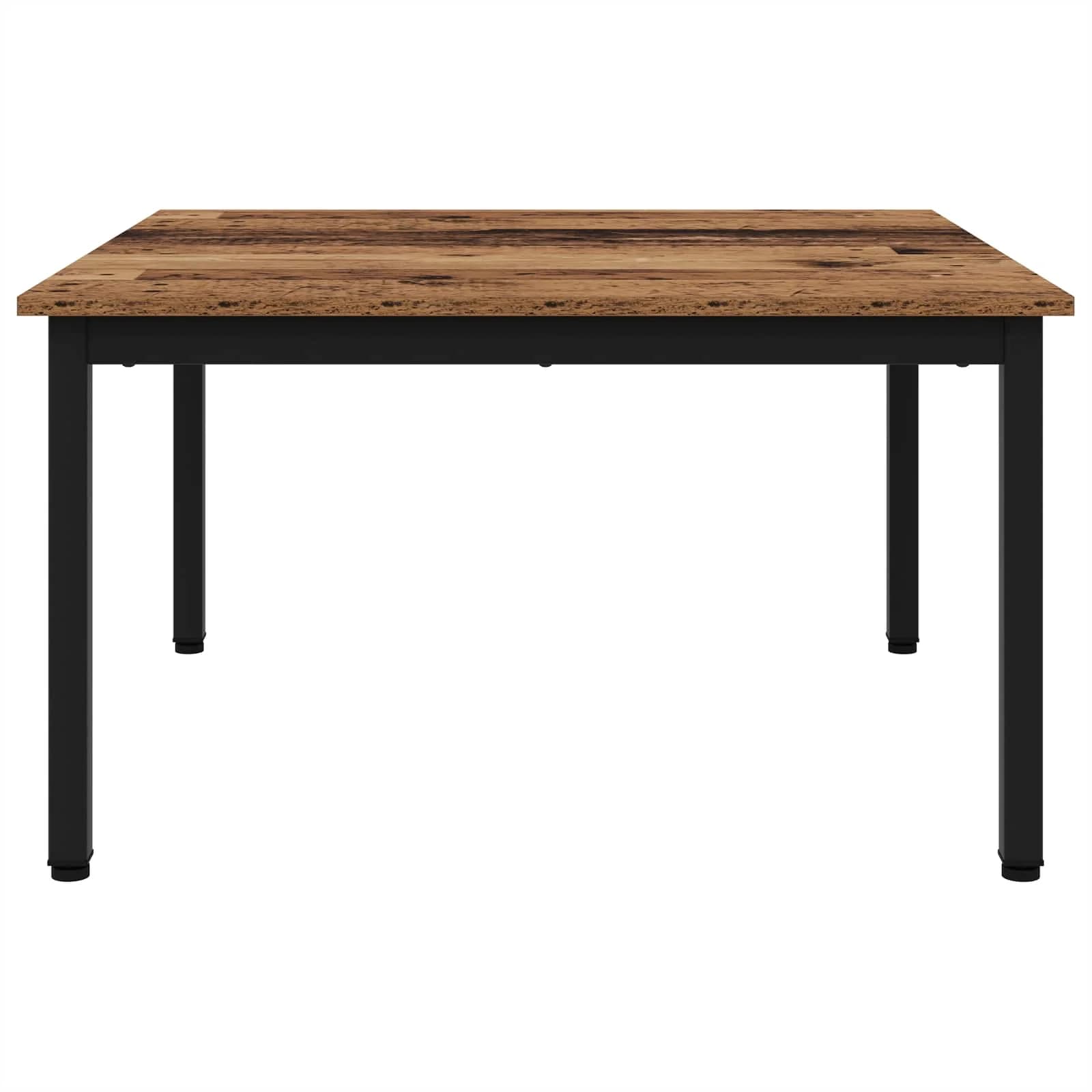 Klubska miza Star les 80 x 80 x 45 cm Inženirski les - slika 6