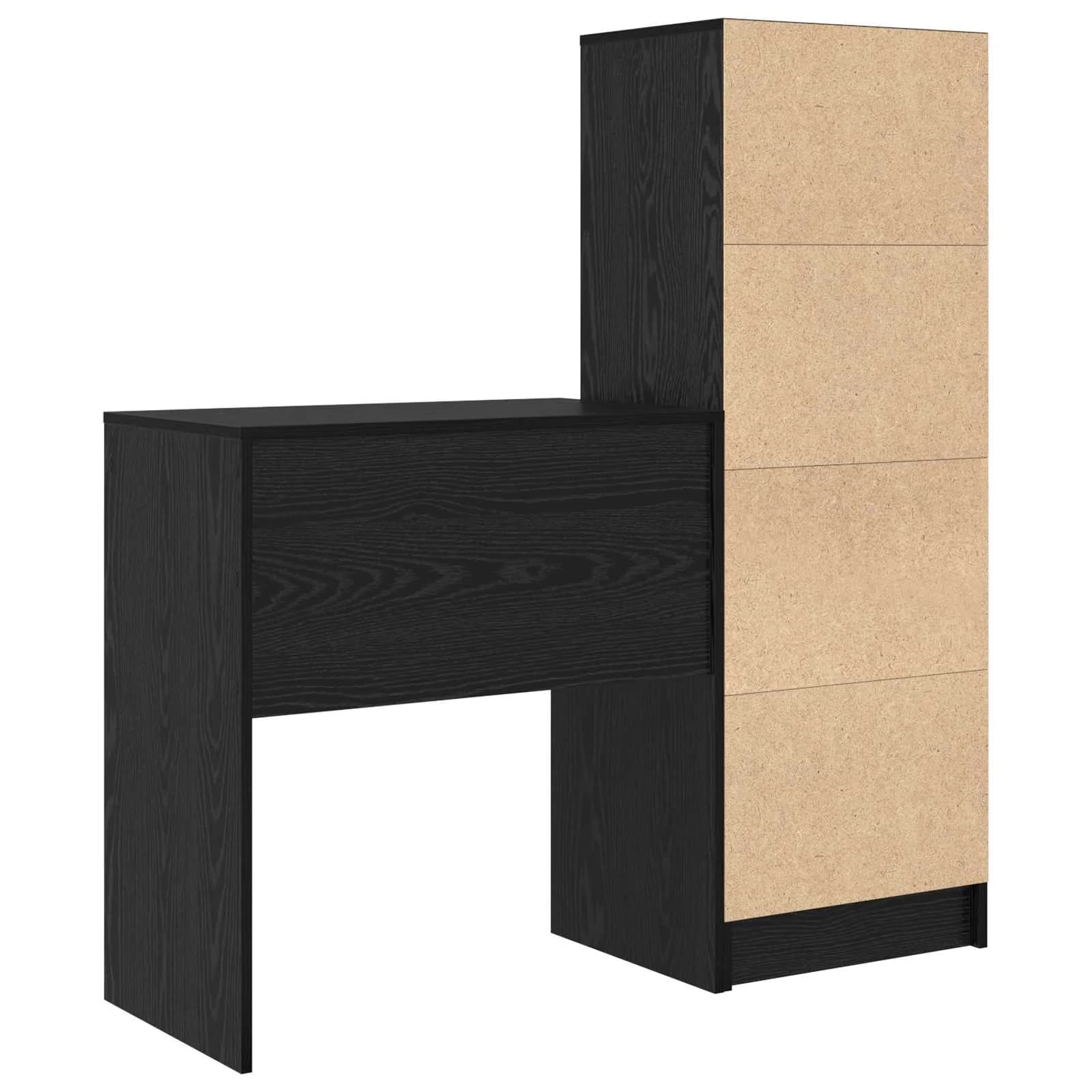 Miza Črna Orehovina 115,5 x 40 x 127 cm 2 kos - slika 9