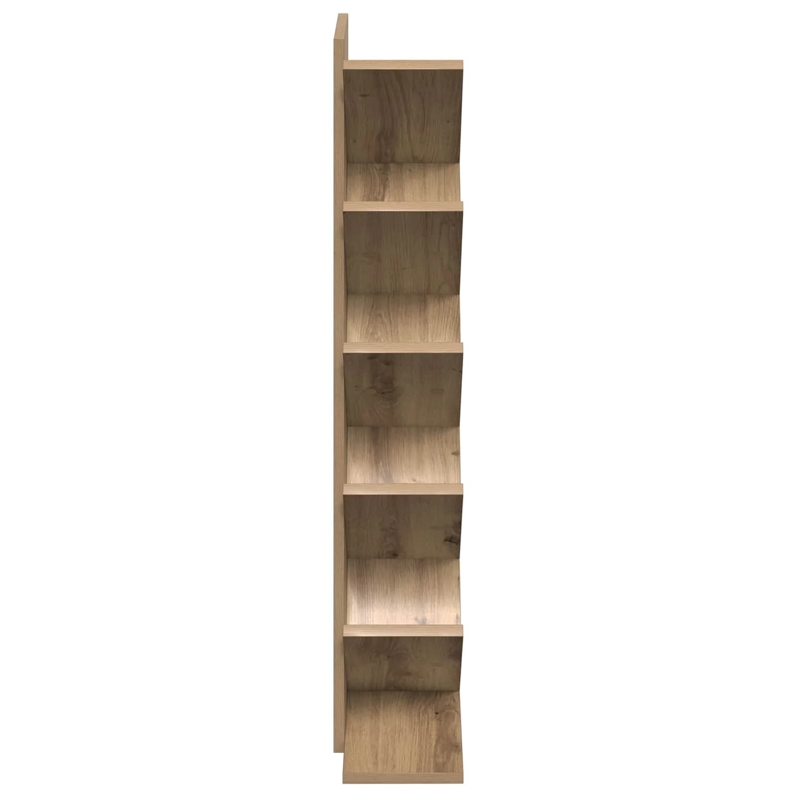 Polica za knjige v obliki drevesa 6-nadstropna 30 x 18 x 100 cm - slika 5