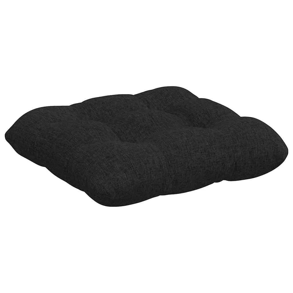 Sedežne blazine 4 kos Blago Črna 45 x 45 x 12 cm - slika 5