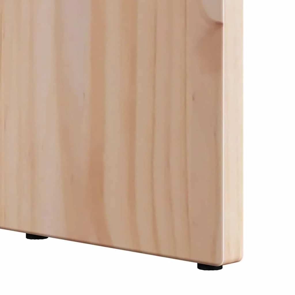 Klubska miza Naravna 50 x 50 x 35 cm Trdna borovina - slika 11