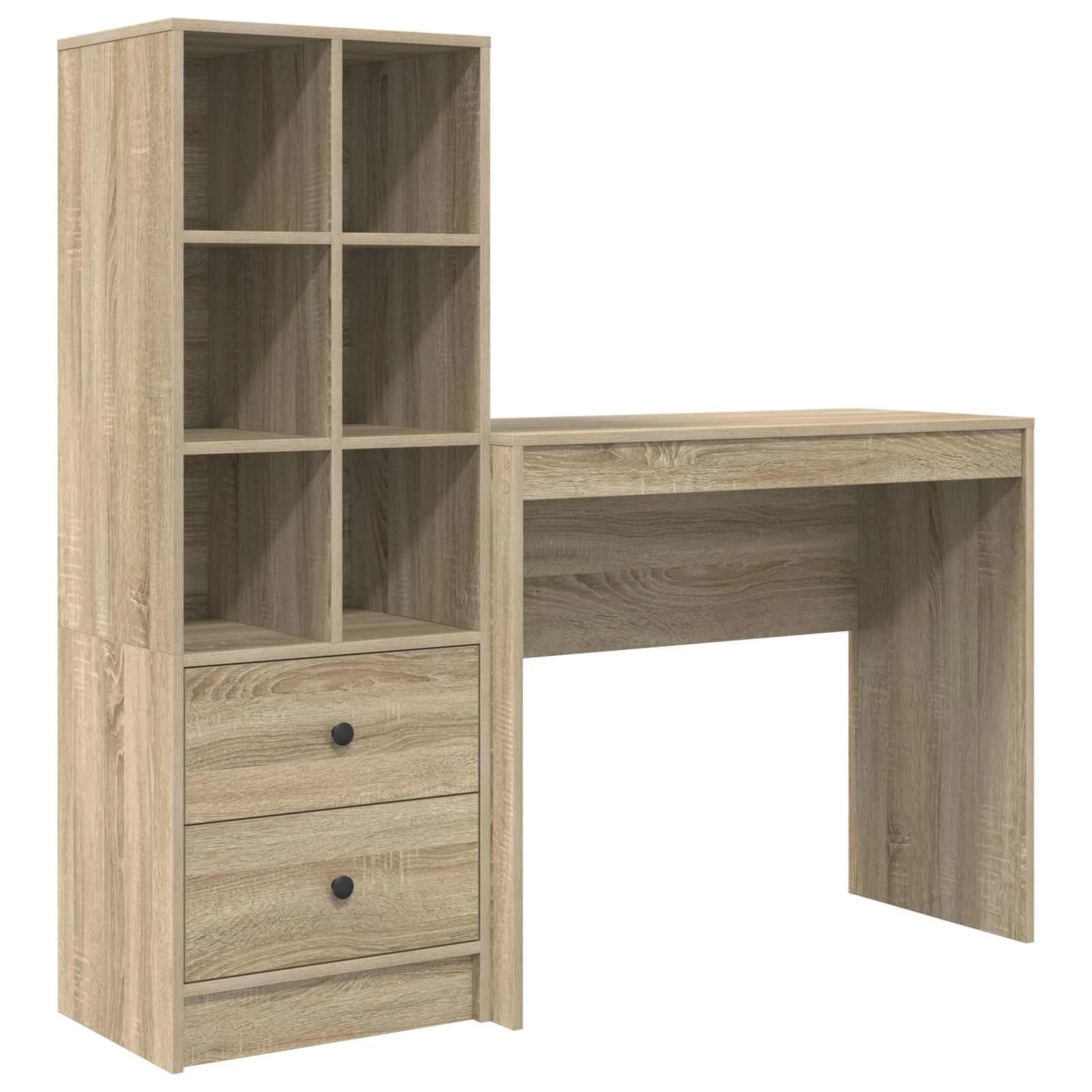 Miza Sonoma hrast 135,5 x 40 x 127 cm 2 kos - slika 2