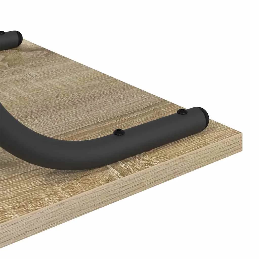 Konzolna miza Sonoma hrast 101 x 35 x 80,5 cm Inženirski les - slika 9
