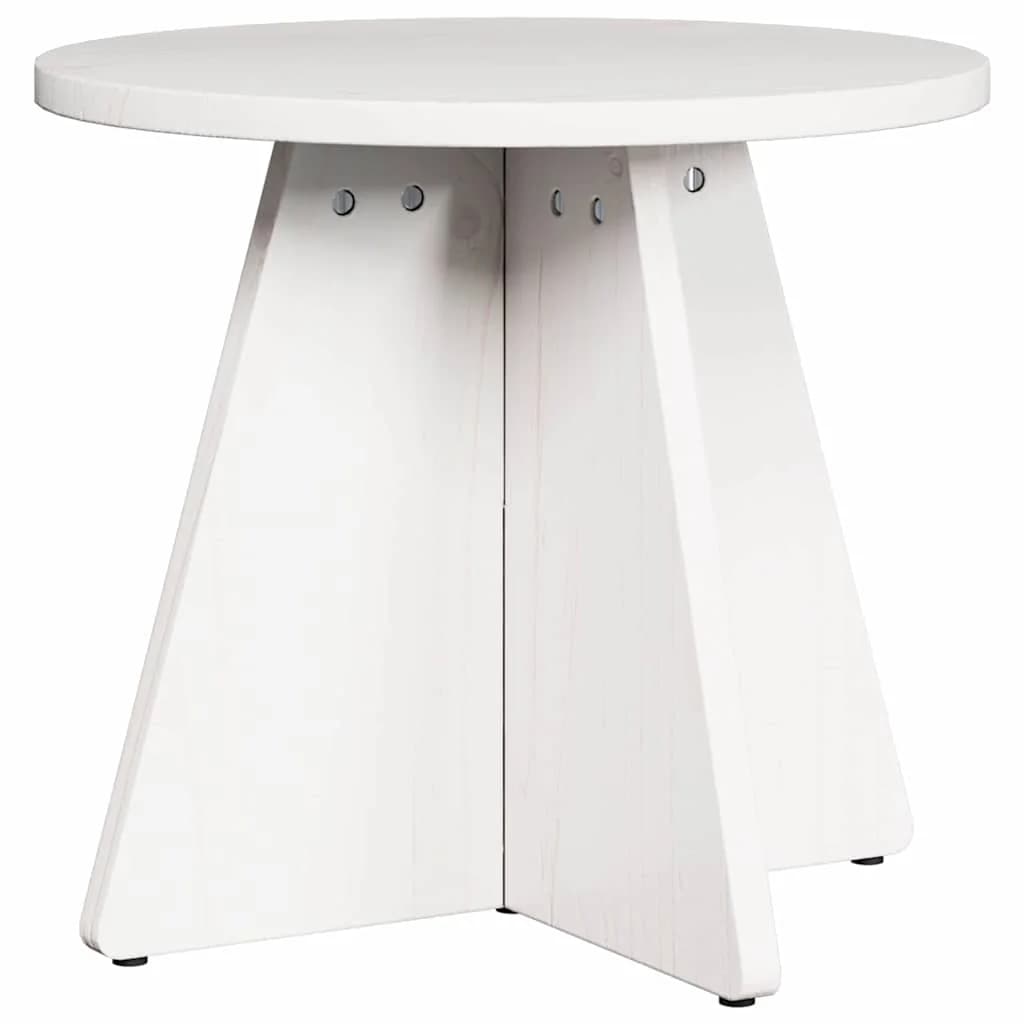 Klubska miza 3 kos Bela 49 x 49 x 30 cm - slika 6