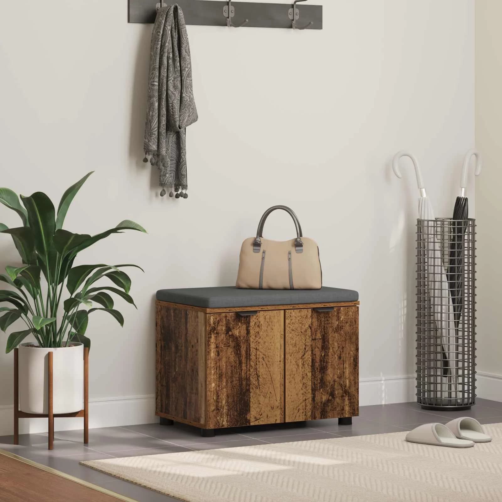 Haldna klop Star les 60 x 38 x 46 cm Oblikovan Les in Tkanina