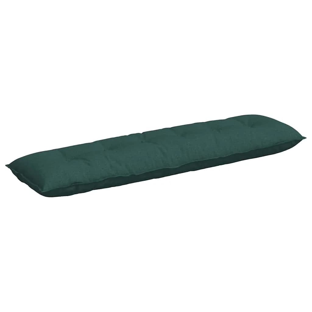 Poglavni vzglavnik Temno zelena 180 x 19 x 50 cm blago - slika 2