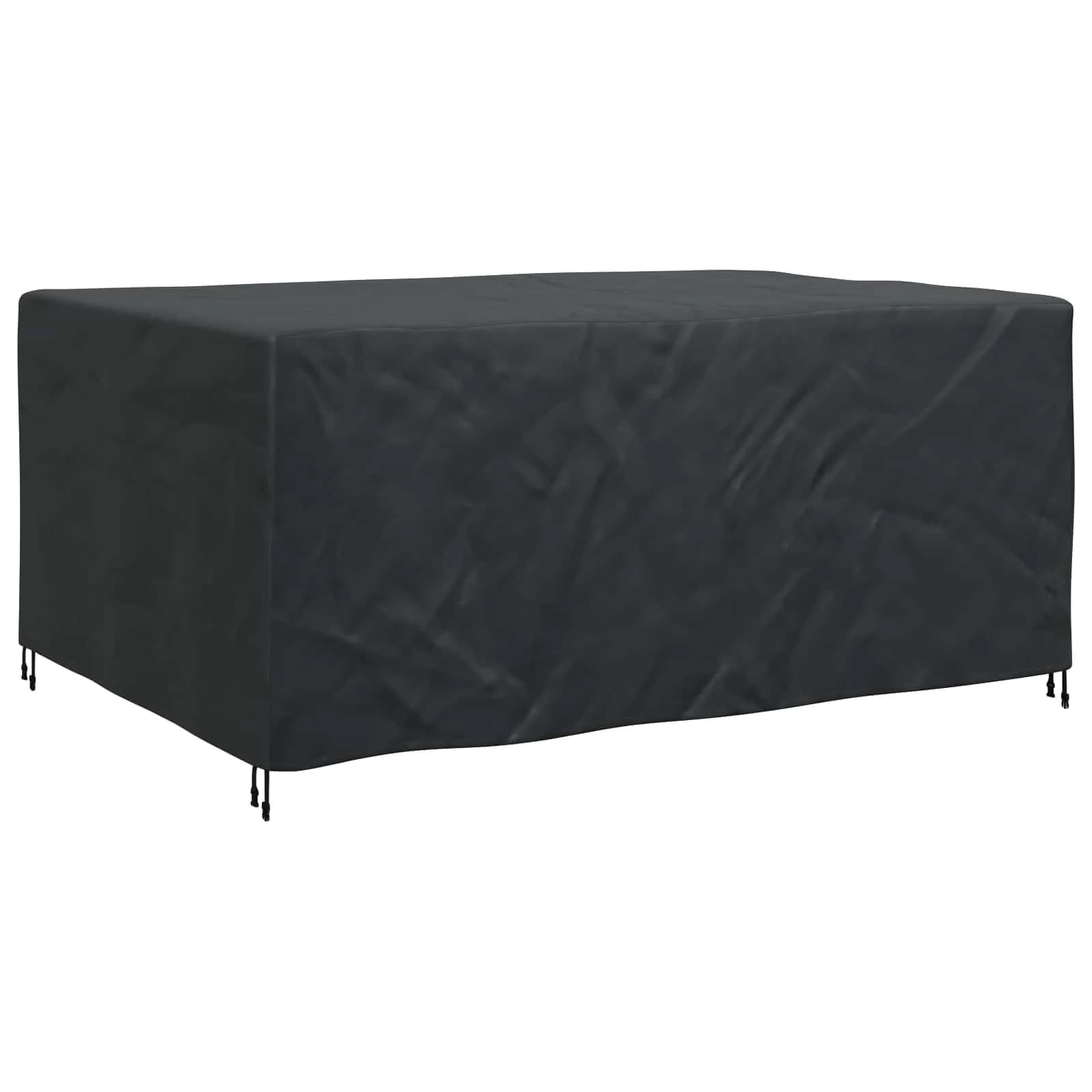 Prevleka za pohištvo Enobarvno Črna 240 x 180 x 100 cm 210D - slika 7