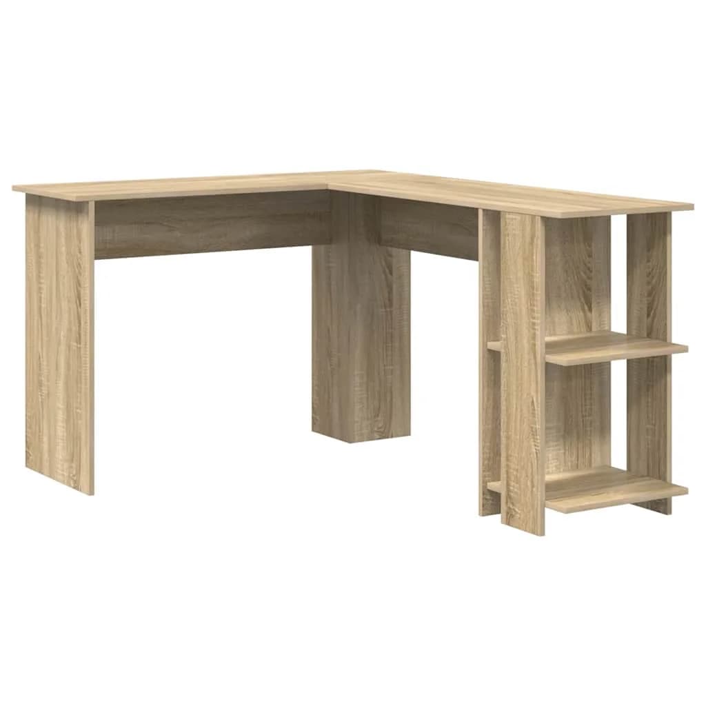 Kotniška miza Sonoma hrast Inženirski les 140 x 113,5 x 75 cm - slika 2