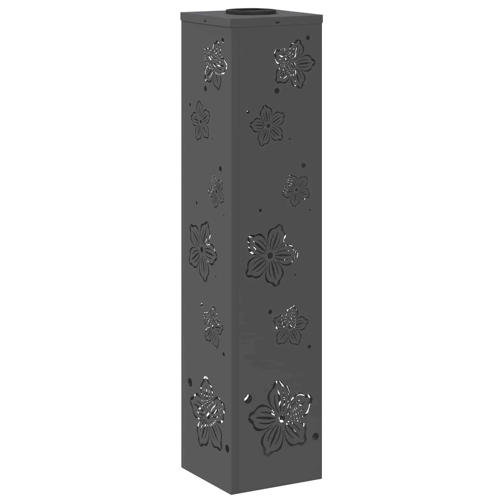 Solarno LED svetilo za pot 2 kos Toplo bela 18 x 18 x 80 cm - slika 4