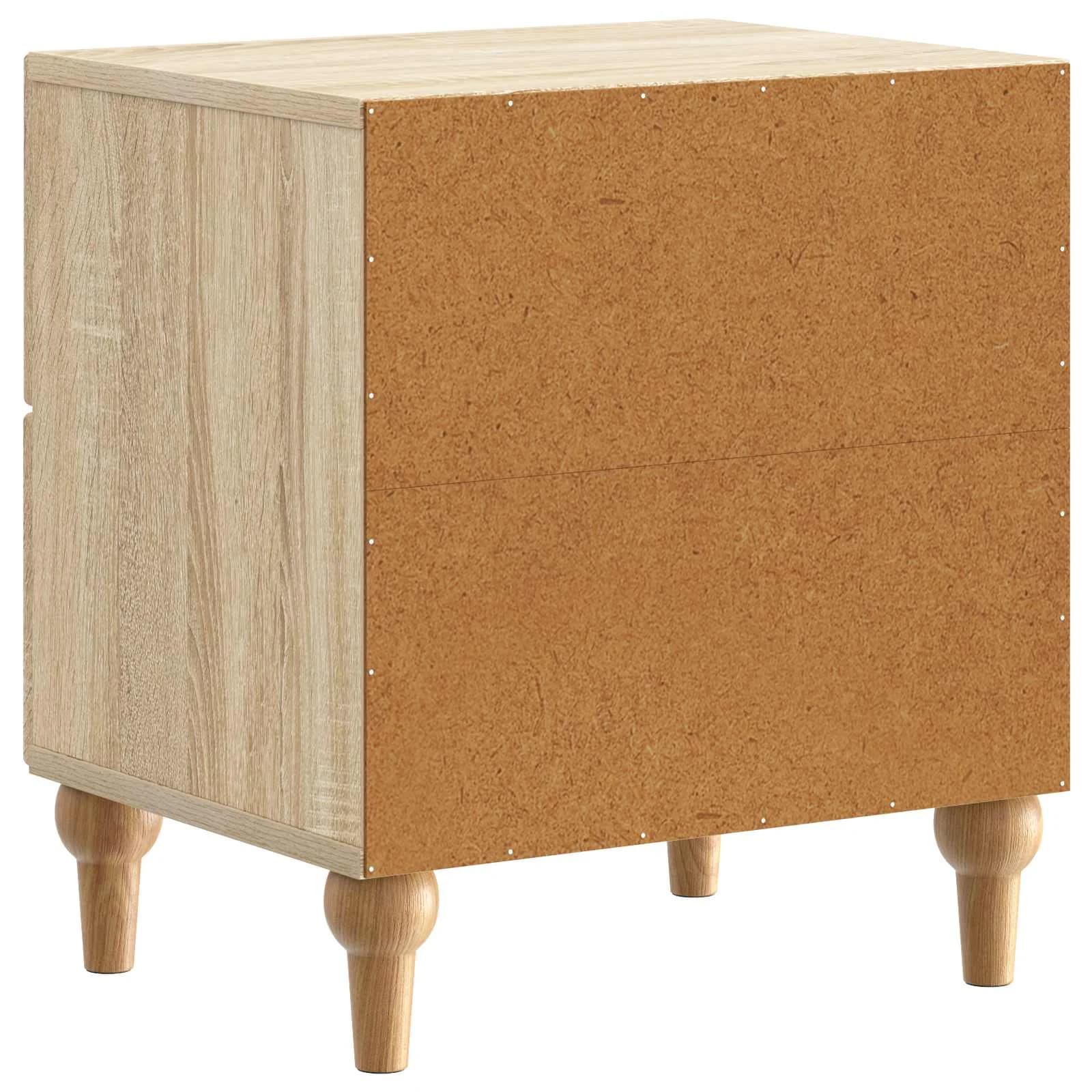 Nočna omarica 2 kos Sonoma hrast 43 x 34,5 x 48 cm - slika 9