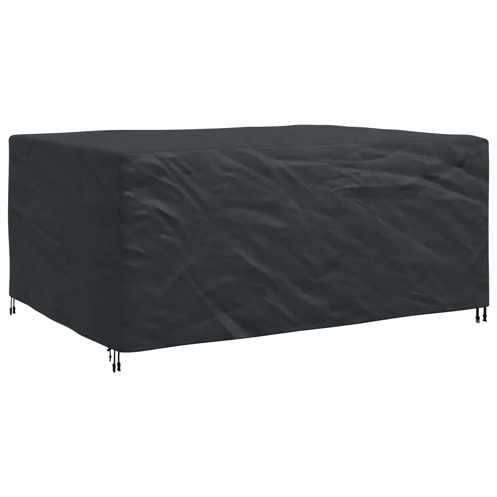 Prevleka za pohištvo Enobarvno Črna 240 x 180 x 100 cm 420D - slika 5
