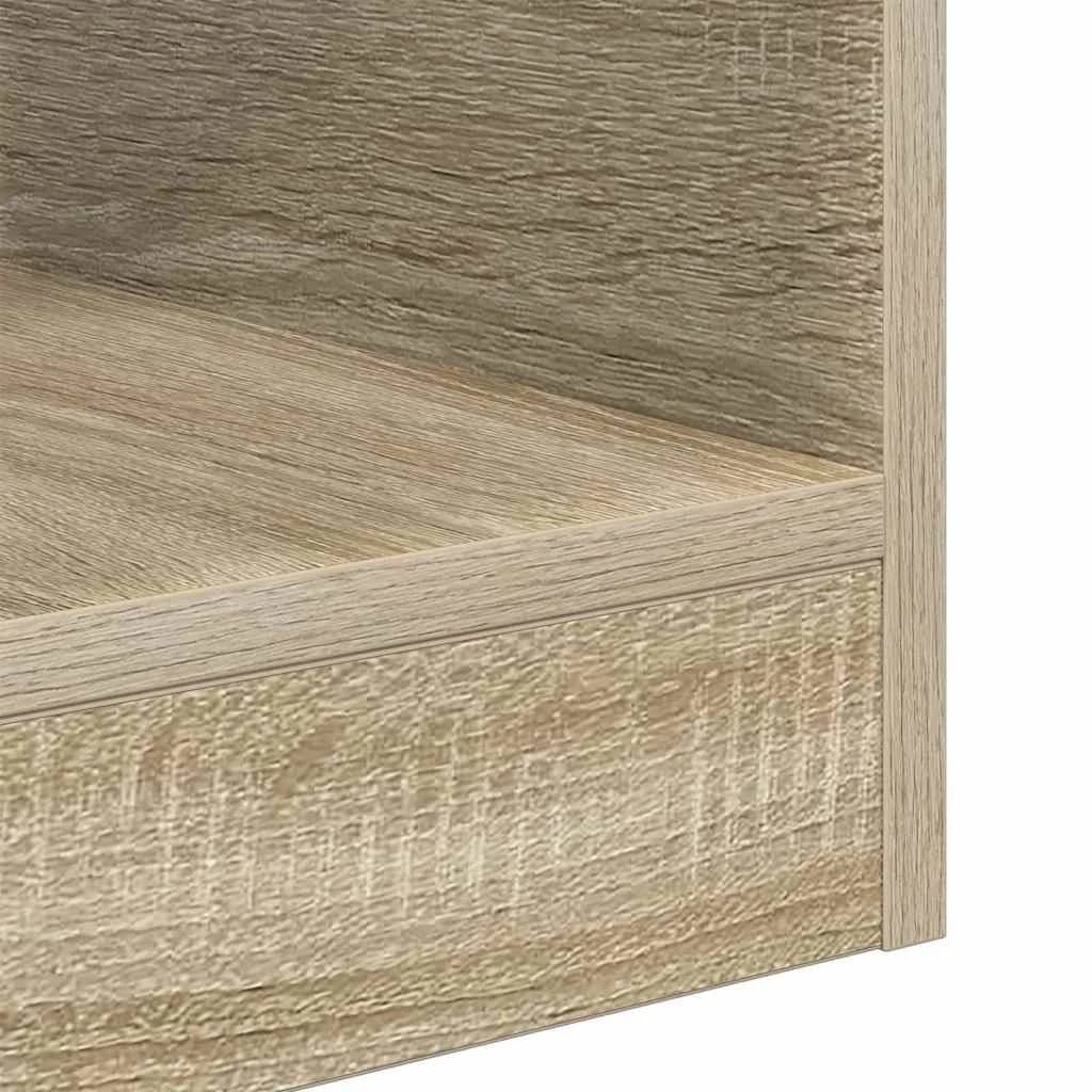 Stranska miza 2 kos Sonoma hrast 30,5 x 30 x 45 cm - slika 10