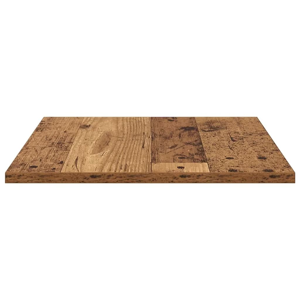 Polica za knjige 3 nivojev 4 kos 40 x 40 x 1,5 cm Rjava - slika 7