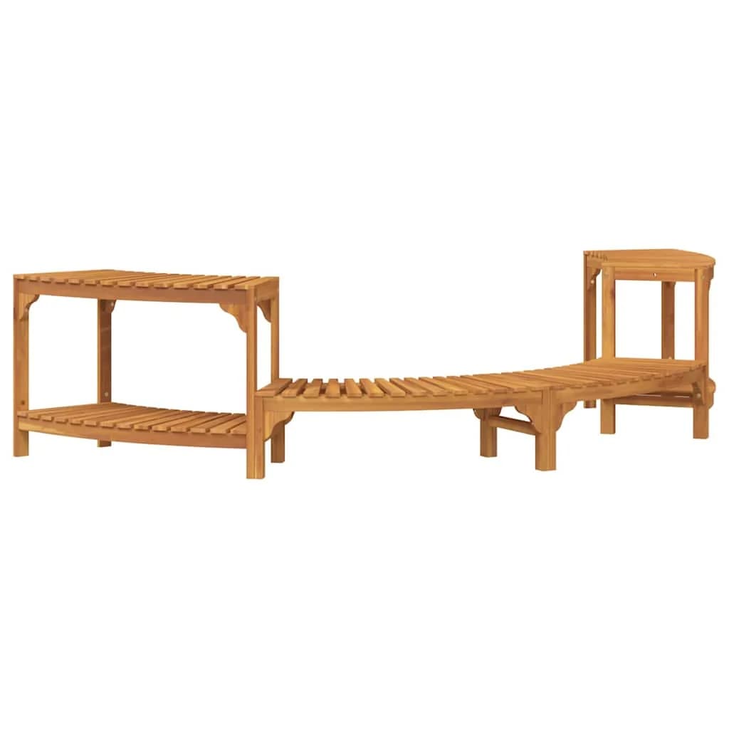 Obdaja vročo kad polkrožno Rjava 272 x 120 x 55,5 cm - slika 2