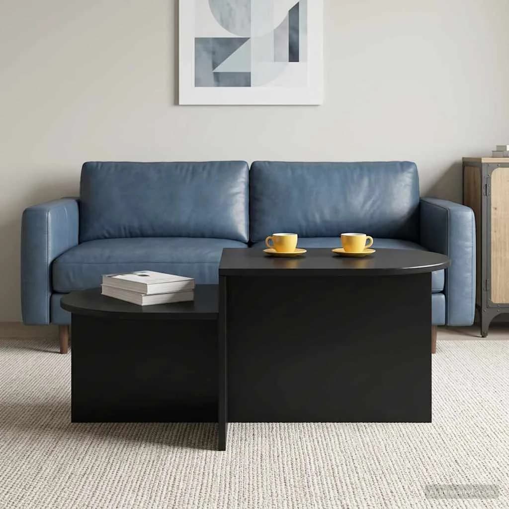 Klubska miza Črni hrast 100 x 50 x 40 cm Inženirski les