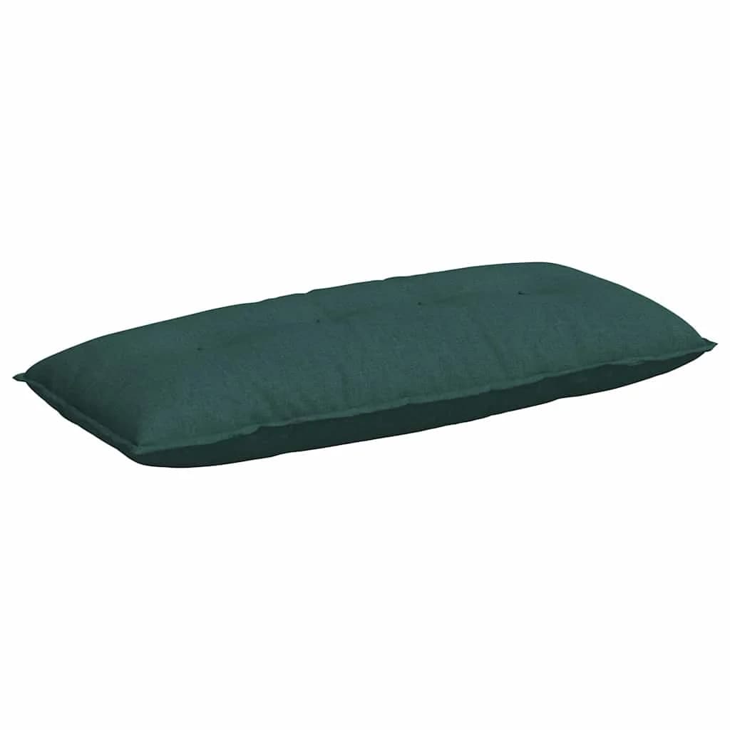 Poglavni vzglavnik Temno zelena 120 x 19 x 50 cm blago - slika 2