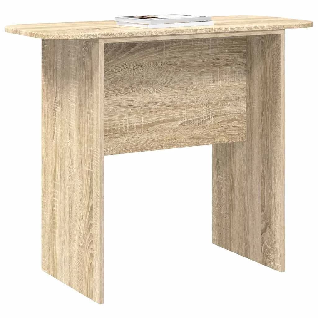 Konzolna miza Sonoma hrast 93 x 40 x 75 cm Inženirski les - slika 3