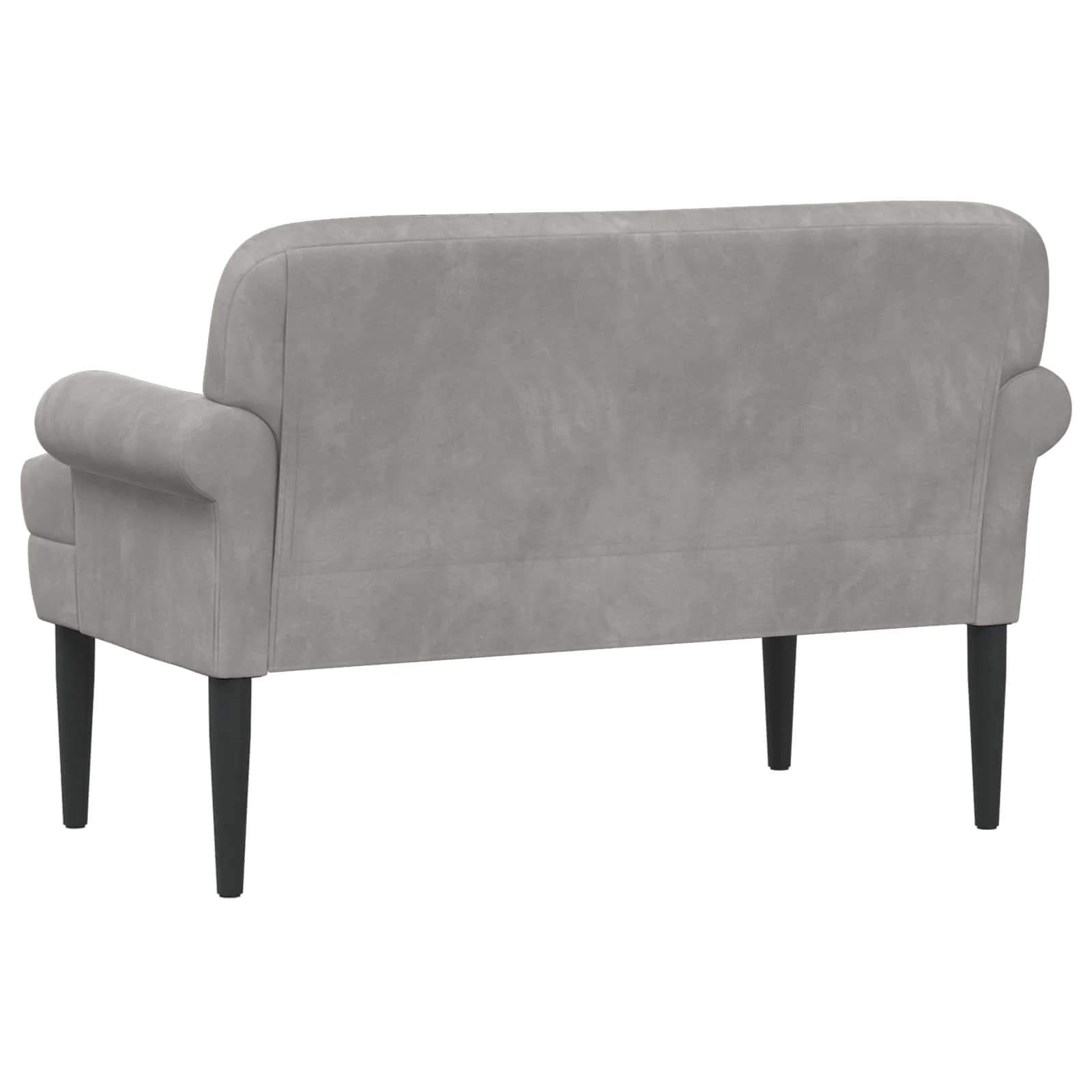 Dvojnica s gumbi Svetlo siva 120 x 66 x 78 cm Žamet - slika 5