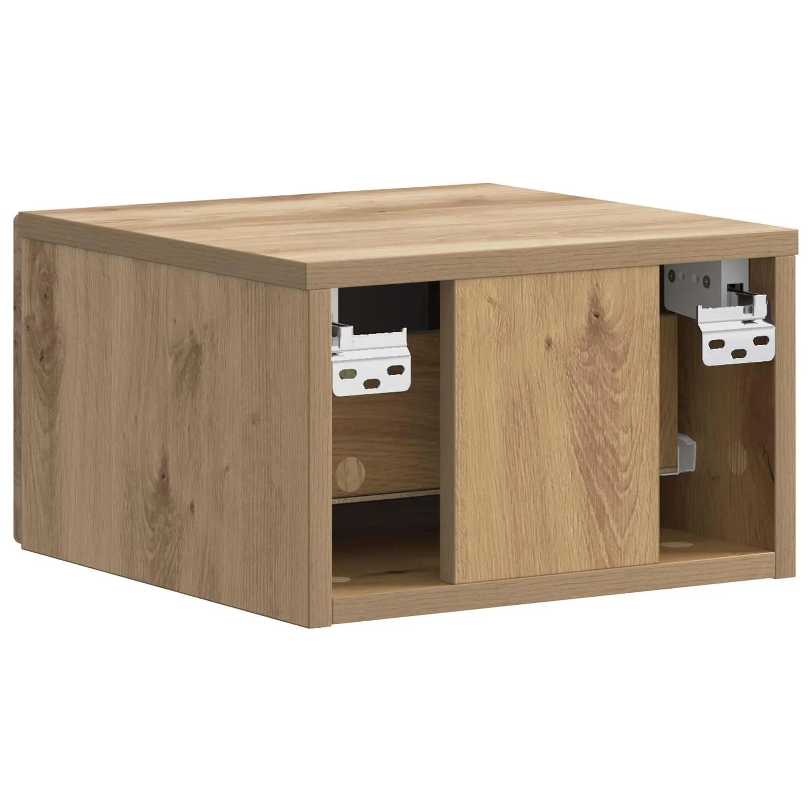 Stenski nočni omarici Artisan hrast 34,5 x 33 x 20 cm - slika 7