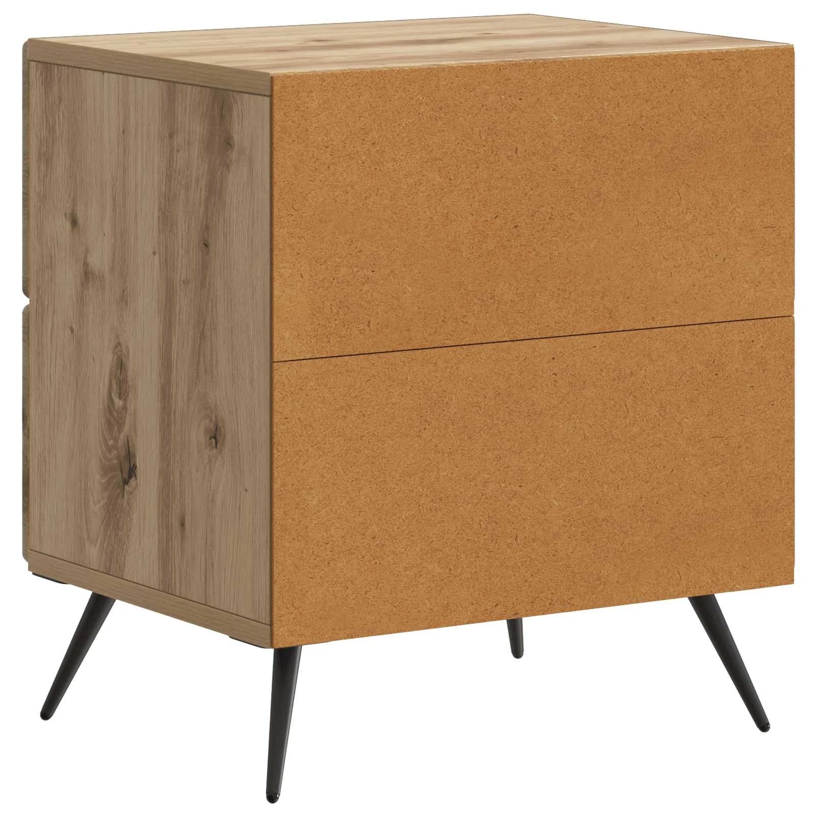 Nočna omarica Artisan hrast 43 x 34,5 x 47,5 cm Inženirski les - slika 7