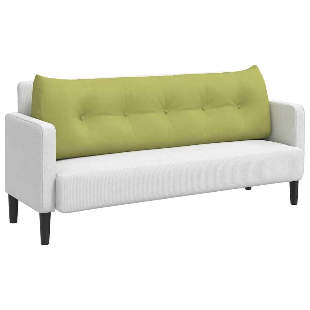 Poglavni vzglavnik Svetlo zelena 160 x 24 x 50 cm blago - slika 3
