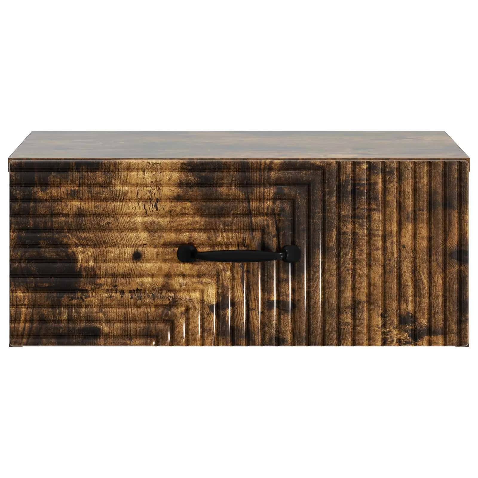 Stenski nočni omarici Dimljen hrast 49 x 34,5 x 20 cm - slika 5