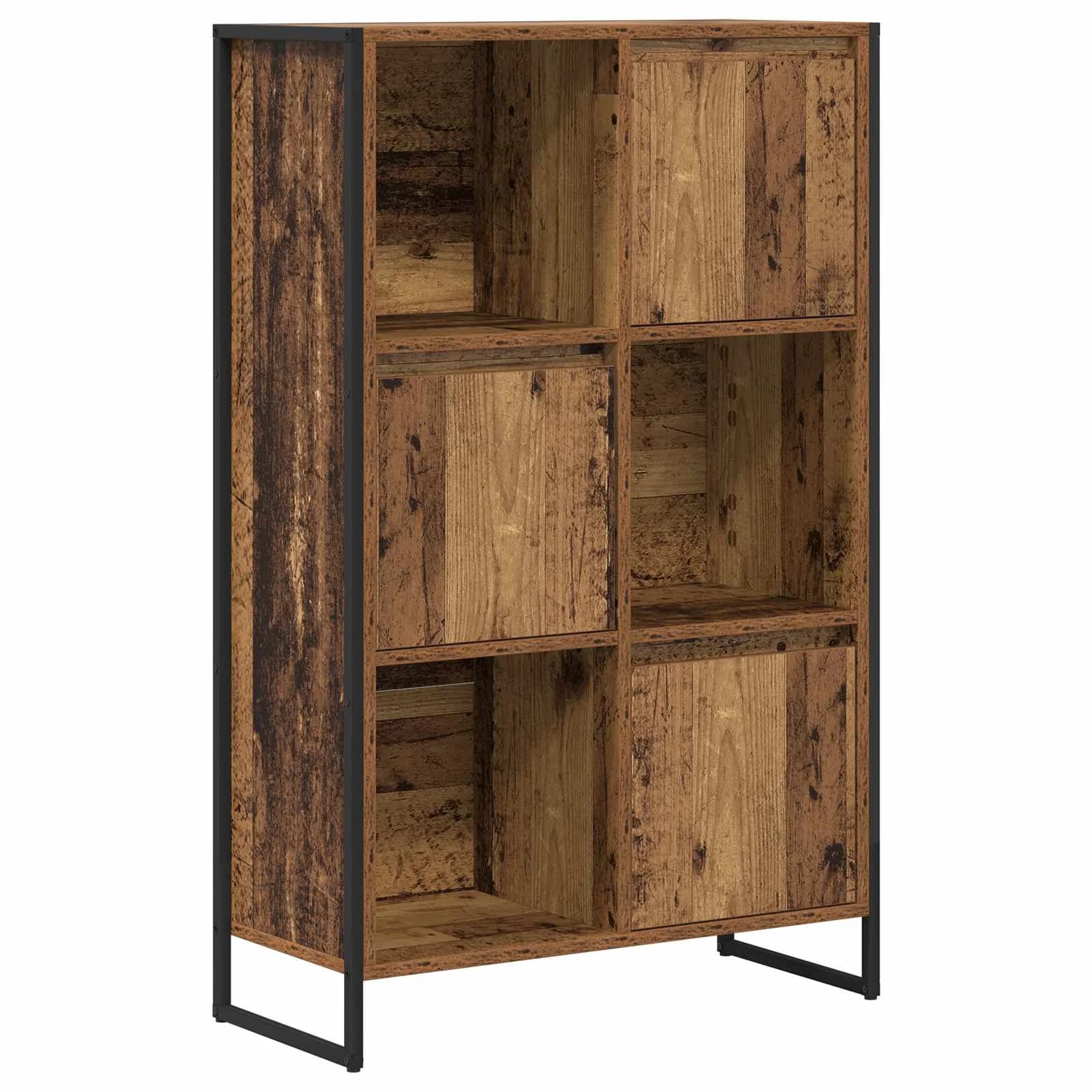 Knjigovni omar 68 x 30 x 108.5 cm Inženirski les Star les - slika 2