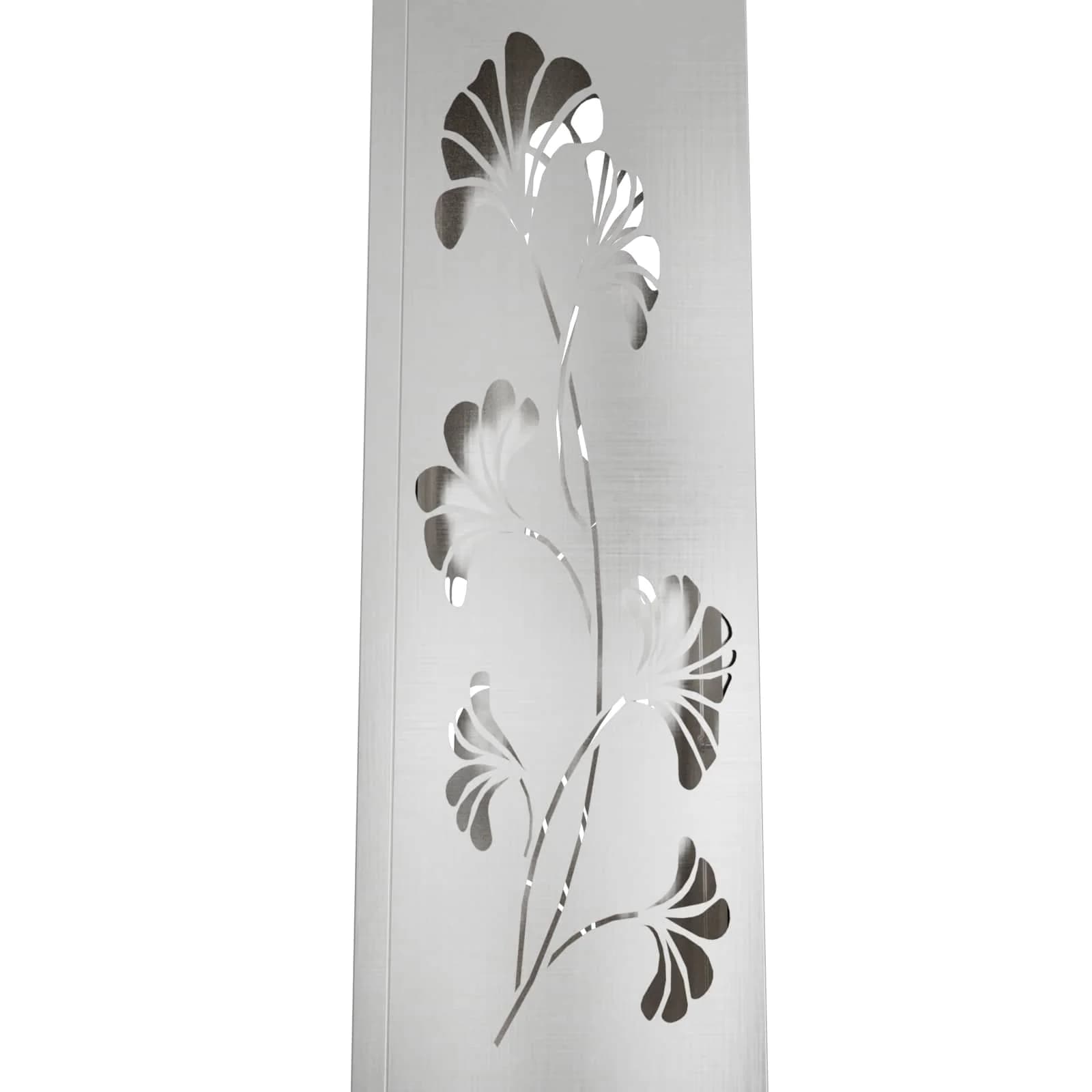 Solarno LED svetilo za pot 2 kos Toplo bela 18 x 18 x 80 cm - slika 11