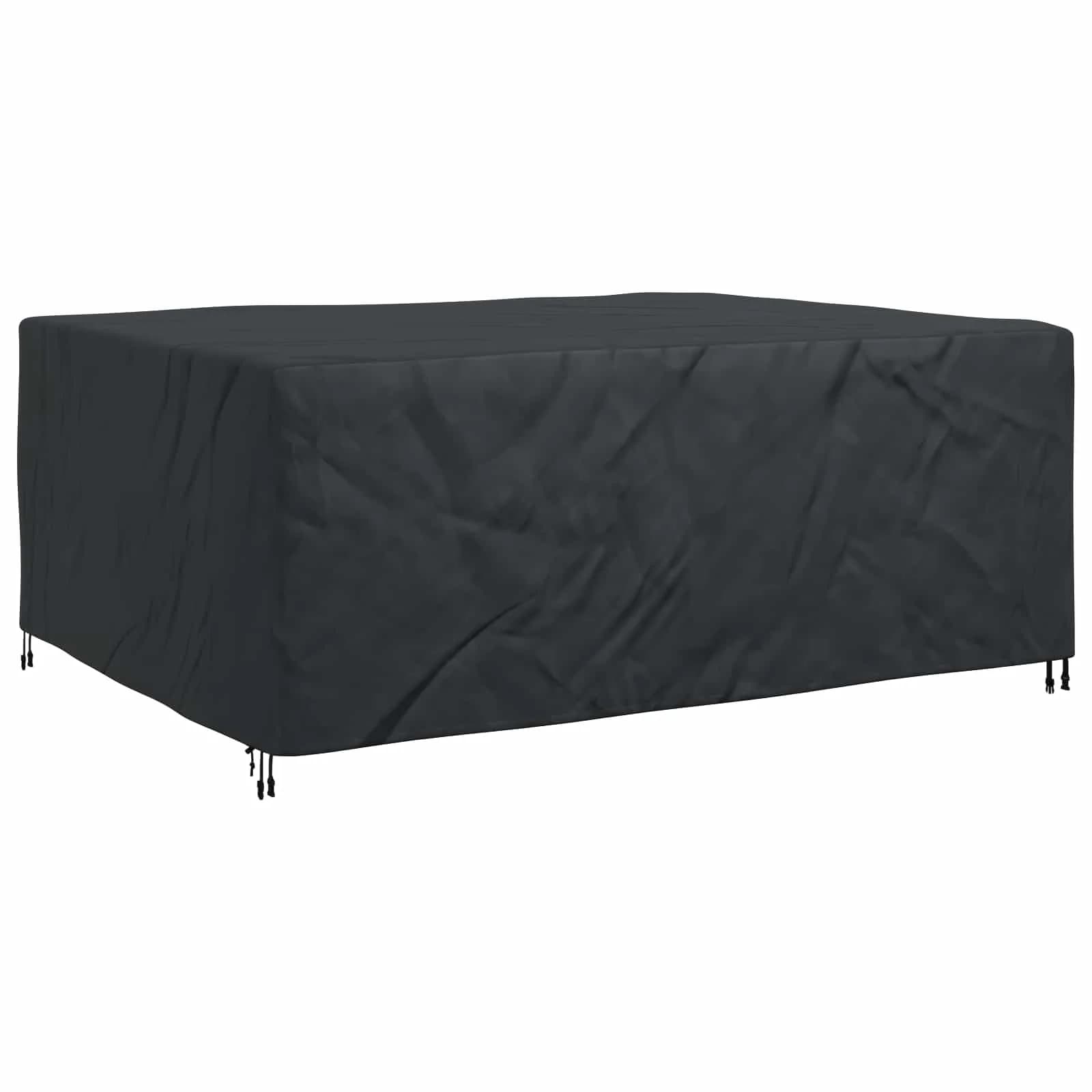 Prevleka za pohištvo Enobarvno Črna 240 x 190 x 90 cm 600D - slika 2