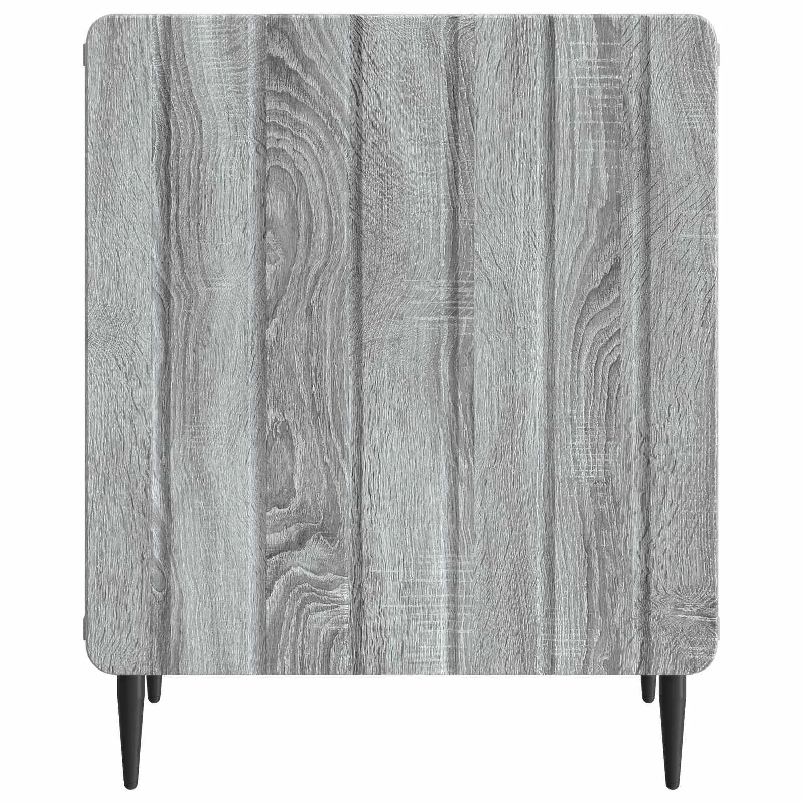 Nočna omarica 2 kos Siva Sonoma 43 x 34,5 x 52 cm - slika 7