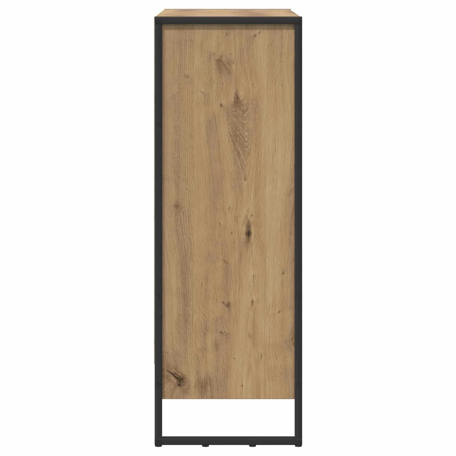 Knjigovni omar 80 x 30 x 86,5 cm Inženirski les Oreh - slika 6