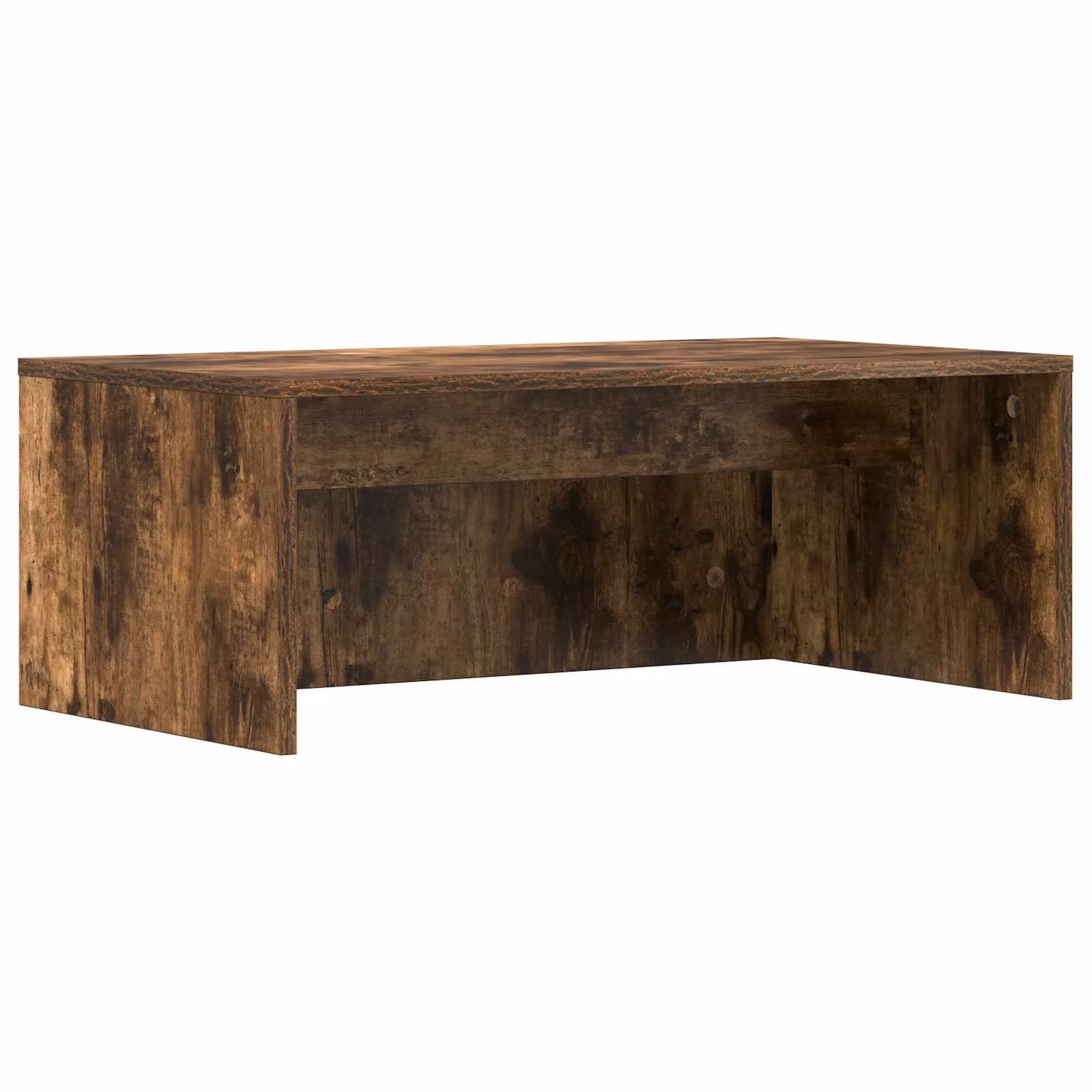 Stenska miza Dimljeni oreh Inženirski les 80 x 45 x 30 cm - slika 2