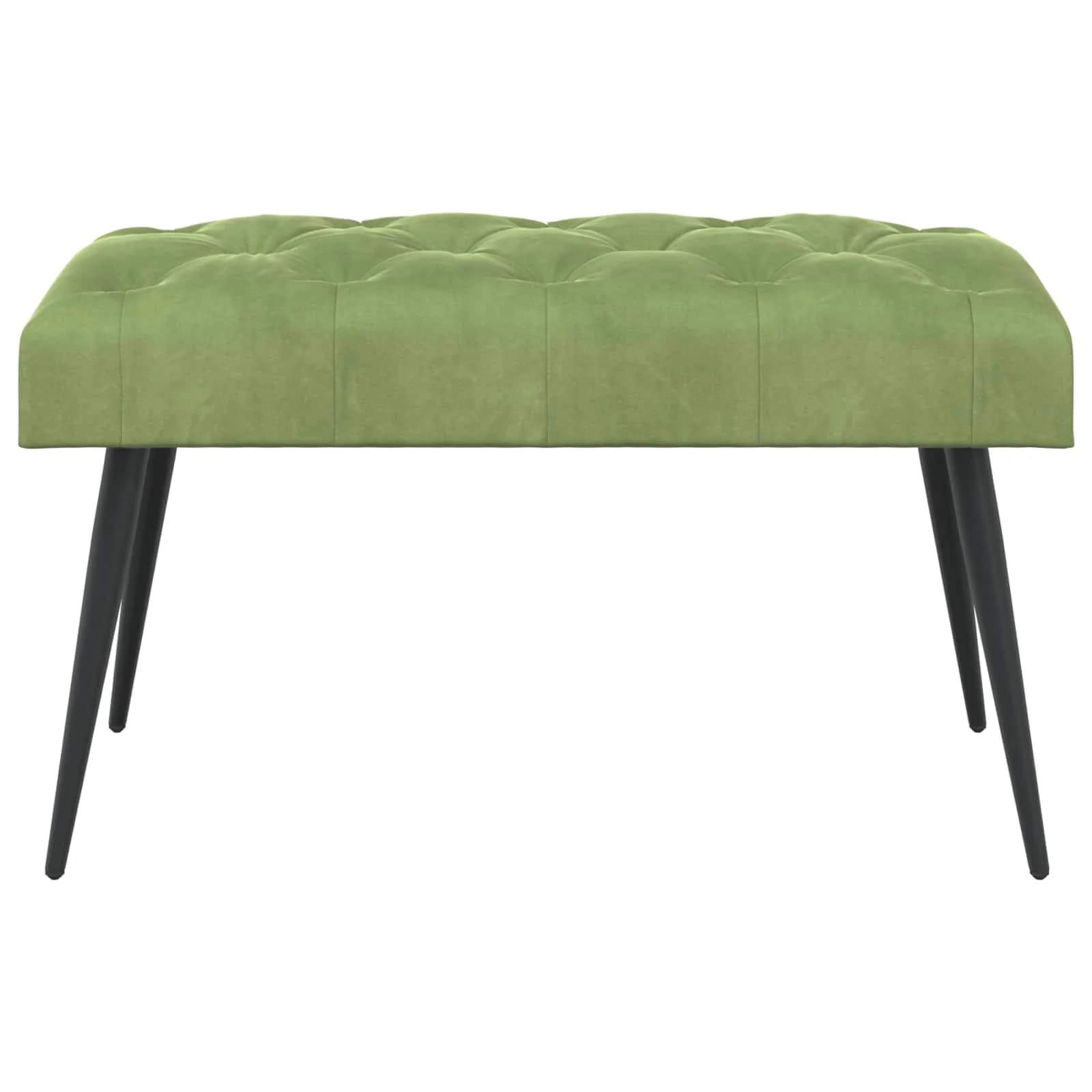 Klop s gumbnim oblazinjenjem Svetlo zelena 80 x 40 x 46 cm - slika 5