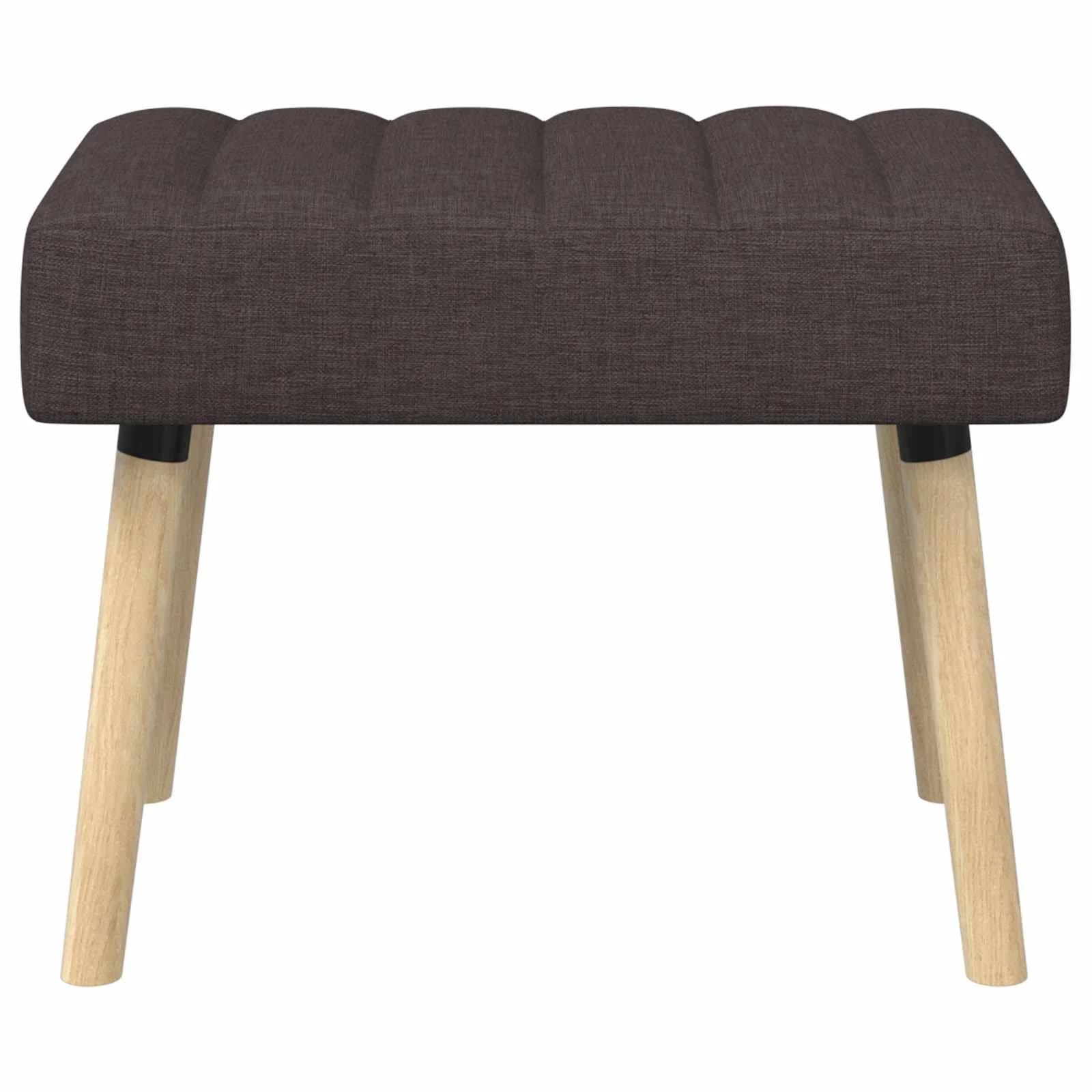 Bench z kanalnim oblazinjenjem Temno rjava 60 x 40 x 45 cm - slika 5