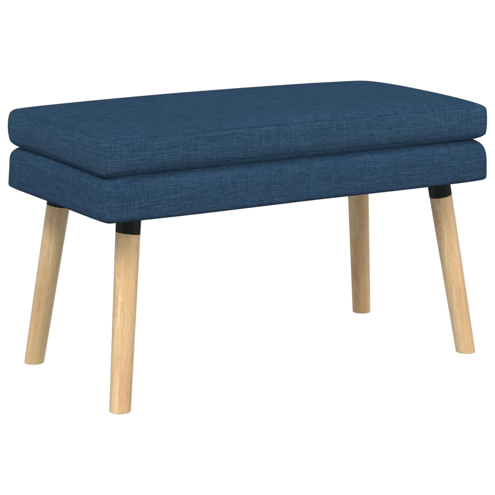 Dvojna klop Modra 80 x 40 x 47 cm Blago - slika 2