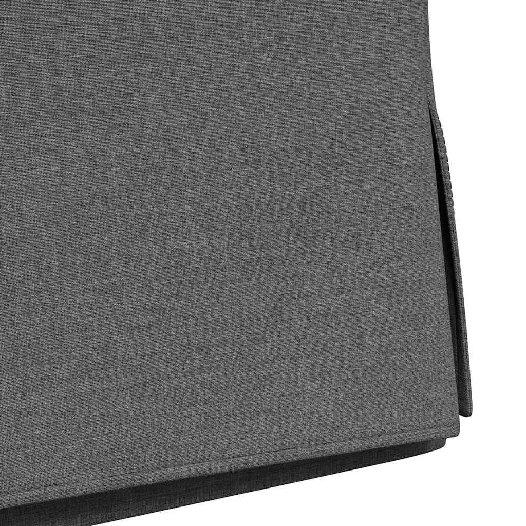 Jedilni stoli 2 kos blago Temno siva 57 x 67 x 98 cm - slika 9