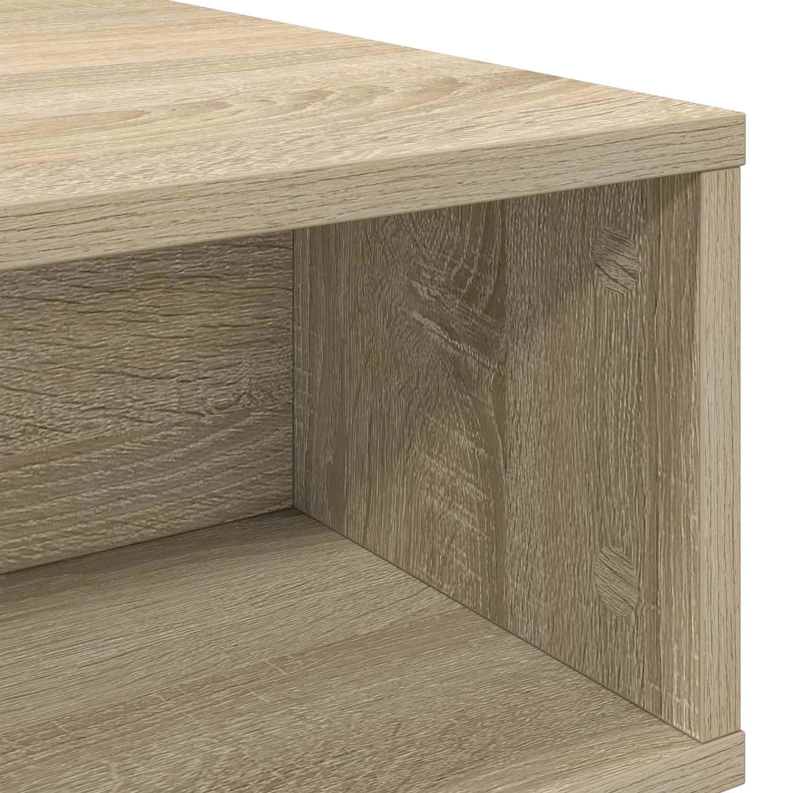 Klubska miza Sonoma hrast 80 x 46 x 35 cm Inženirski les - slika 8