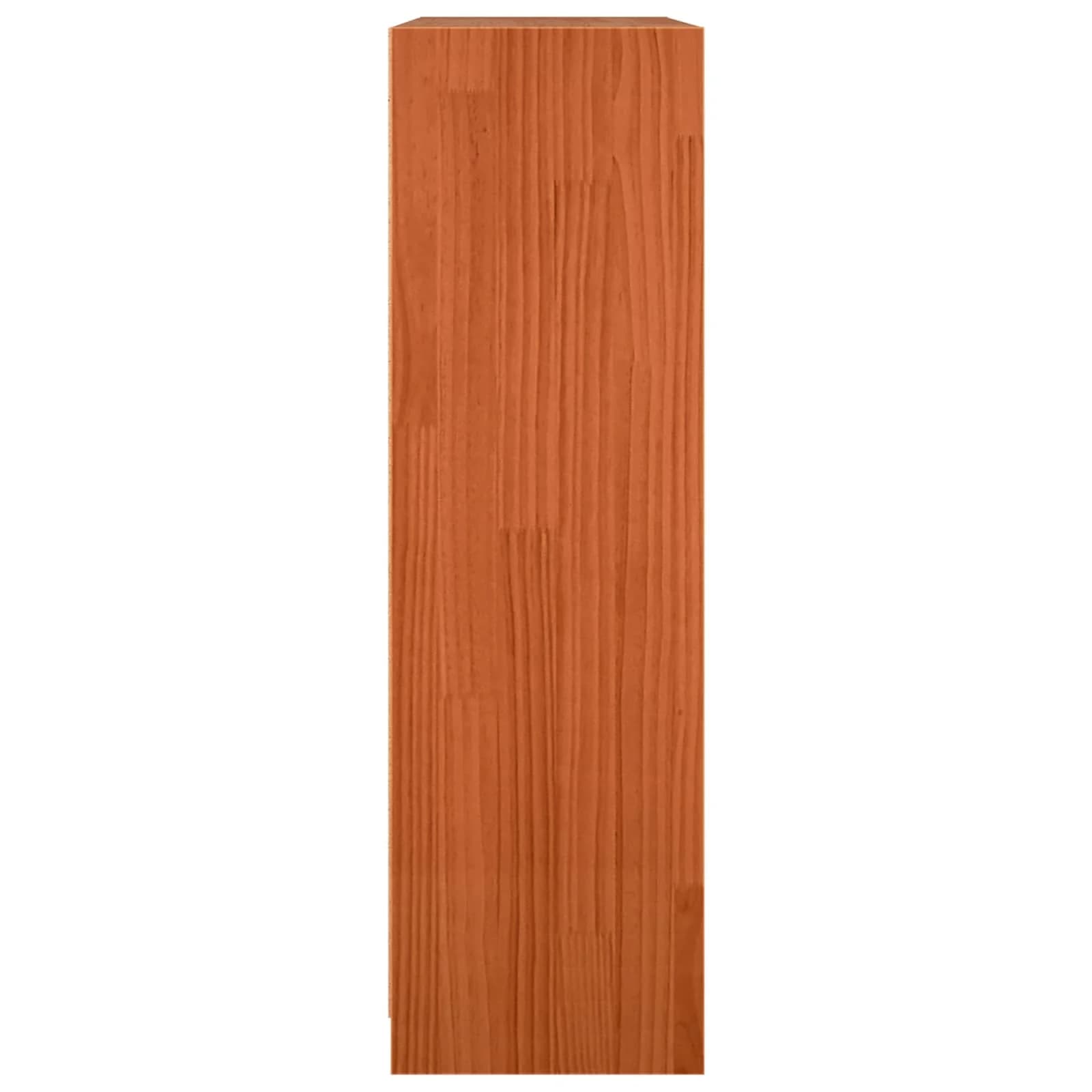 Knjigovni omar Voskast rjav 104 x 33 x 110 cm - slika 6