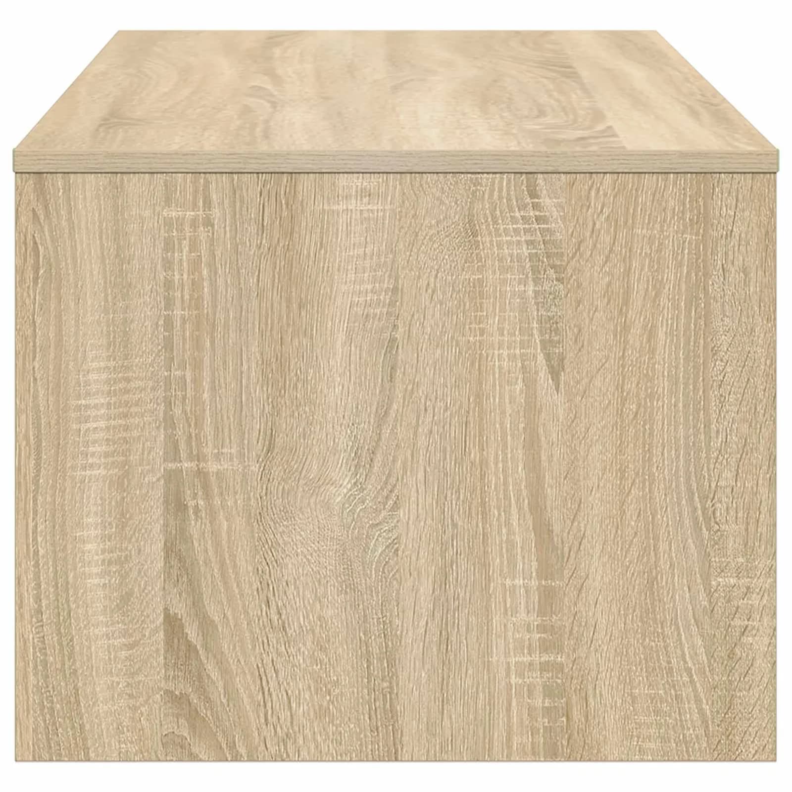 Klubska miza Sonoma hrast 100 x 50 x 40 cm Inženirski les - slika 6